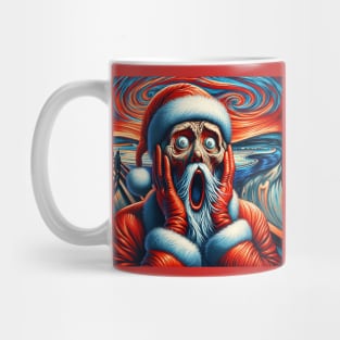 Santa's Silent Night Scream Mug